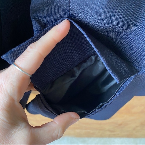 Equine Athletics Navy Stretch Athletic Horse Riding Blazer - Picture 5 of 11